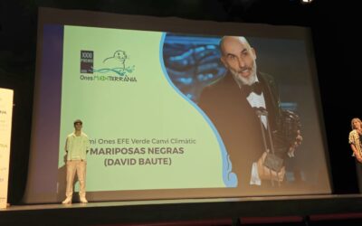 LA FUNDACION MEDITERRANIA Y LA AGENCIA EFE OTORGAN EL PREMIO CAMBIO CLIMÁTICO A LA PELICULA MARIPOSAS NEGRAS DE DAVID BAUTE